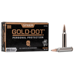 SPR GOLD DOT 223 REM 62GR HP 20/200