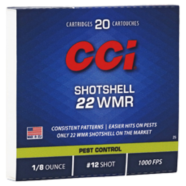 CCI 22WMR SHOTSHELL 20/2000
