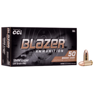 BLAZER BRASS 9MM 124GR FMJ 50/1000