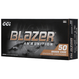 BLAZER BRASS 9MM 100GR FMJ 50/1000