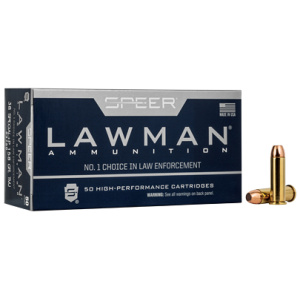 SPR LAWMAN 38SPL+P 158GR TMJ 50/1000