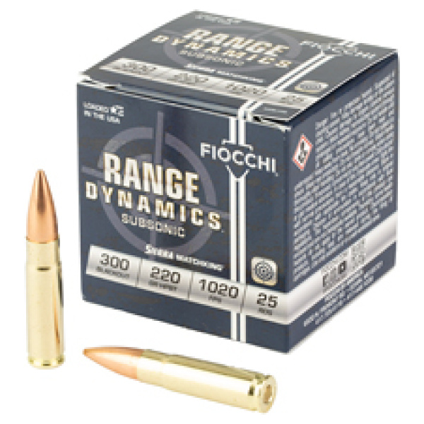 FIOCCHI RNG DYNA 300BLK 220GR 25/500
