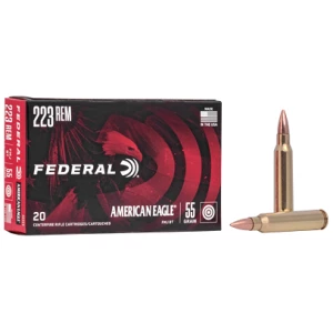 FED AM EAGLE 223REM 55G FMJ BT20/500