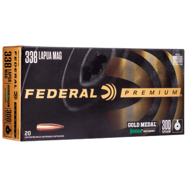 FED 338 LAPUA 300GR MATCHKING 20/200