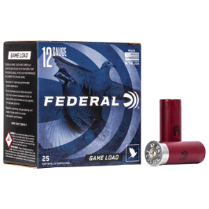 FED GAME LOAD 12GA 2 3/4" #6 25/250
