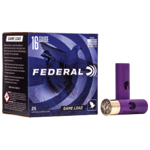 FED GAME LOAD 16GA 2 3/4" #8 25/250