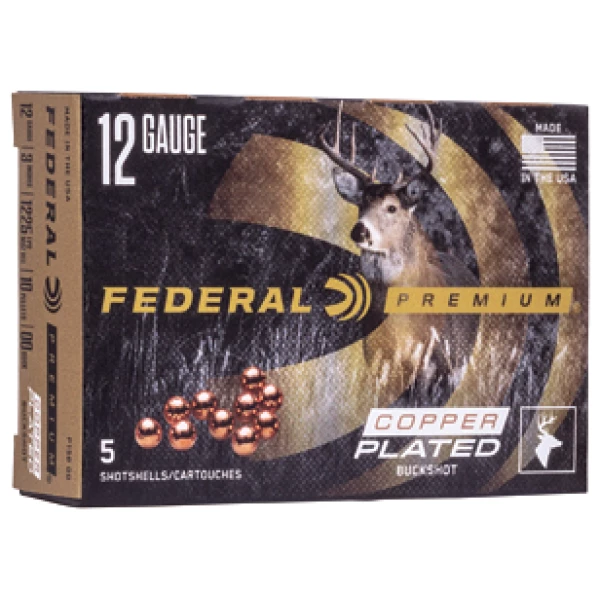 FED PRM 12GA 3" 00 BCK 5/250