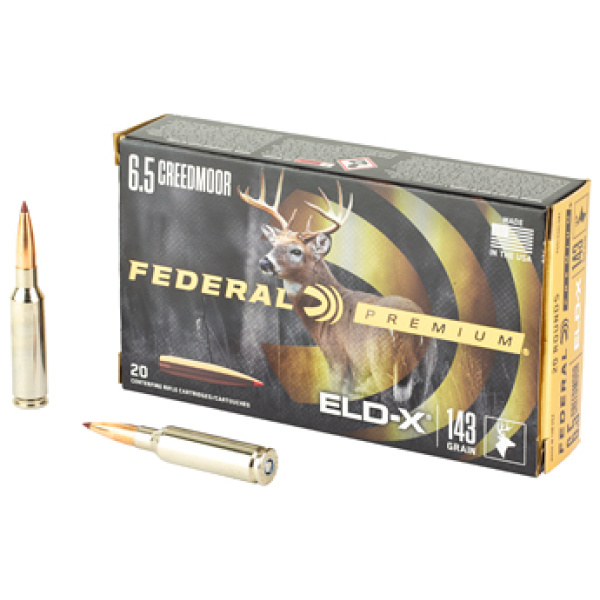 FED PREM 6.5CRD 143GR ELD-X 20/200
