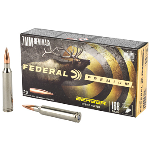 FED PRM 7MMREM 168GR HYB HR 20/200
