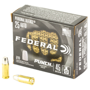 FED PUNCH 25 AUTO 45GR SLD 20/200