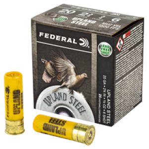 FED UPLND STL 20GA 2.75" #6 25/250