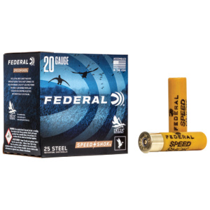 FED SPEED SHOK 20GA 3" #4 25/250