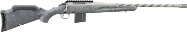 RUGER AMERICAN GENII 6MM ARC - 20" GRAY GRAY SPLATTER SYN
