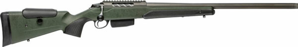 TIKKA T3X SUPER VARMINT 300WM - 23.7" HB GREEN/TUNG CERAKOTE - Image 2