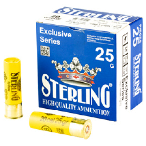 STERLING EXCLSV 20GA 2.75" #8 25/250