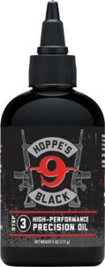 HOPPES BLACK LUBE 4 OZ. - RUST INHIBITOR W/TIP APPLICATR