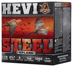 HEVI STL UPLND 12GA 2.75" #6 25/250