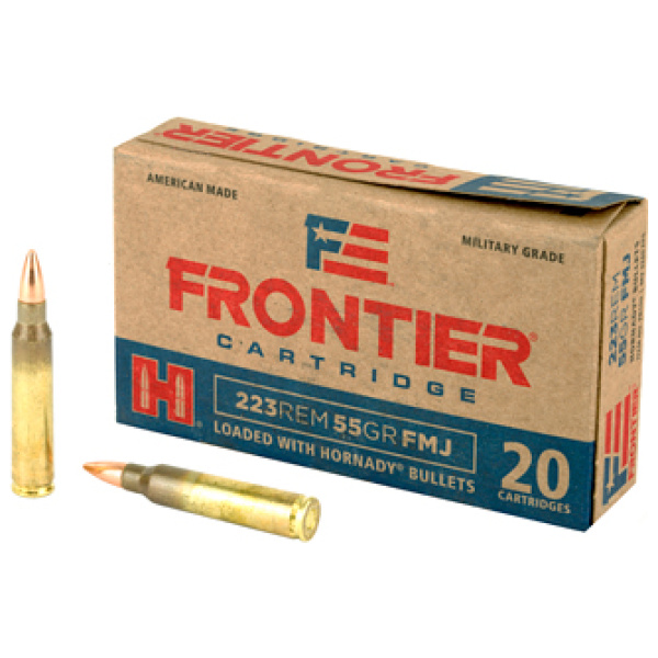 FRONTIER 223REM 55GR FMJ 20/500