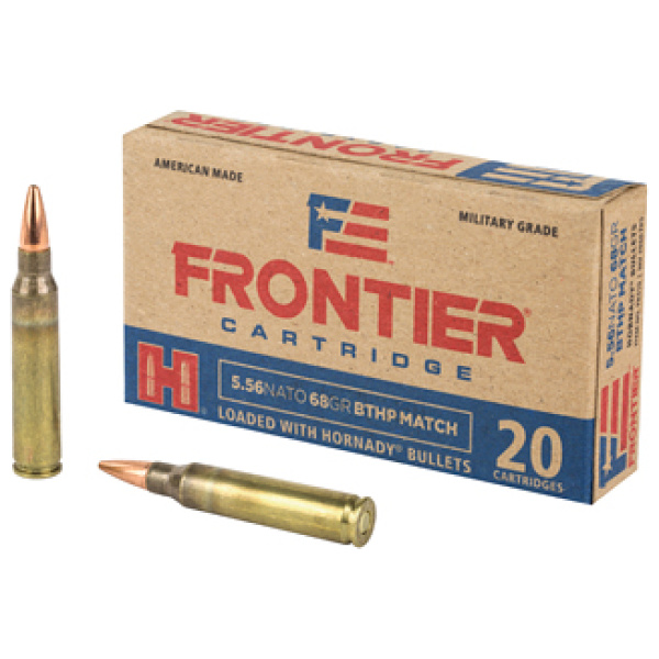 FRONTIER 556NATO 68GR BTHP MTCH 20/5