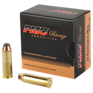 PMC BRNZ 44MAG 180GR JHP 25/500