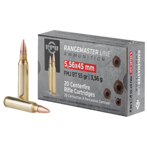 PPU 556NATO 55GR RM FMJ 20/1000