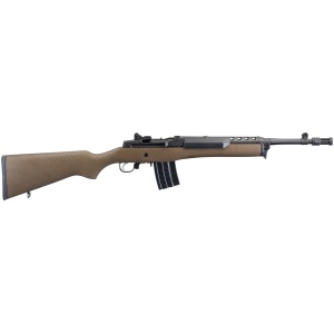 RUGER MINI-14 5.56 BK/BRWN WOOD 20RD