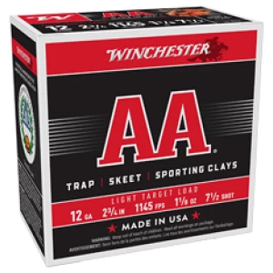 WIN AA TRGT 12GA 2.75" #7.5 25/250