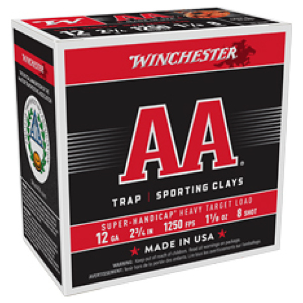 WIN AA SH 12GA 2.75" #8 25/250