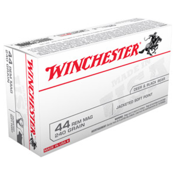 WIN USA 44MAG 240GR JSP 50/500