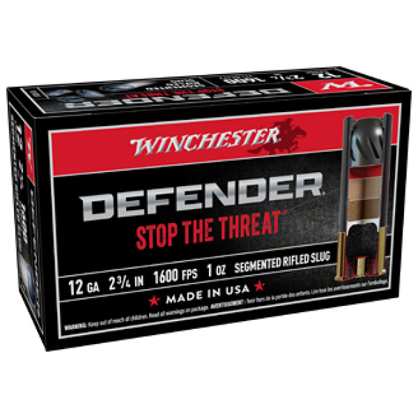 WIN DEFENDER 12GA 2.75" 1OZ 10/100