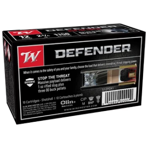 WIN DEFENDER 12GA 2.75" 3-00/1OZ 10/