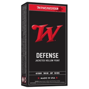 WIN USA 40SW 180GR JHP 50/500