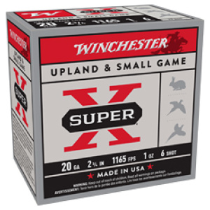 WIN SPRX HGL 20GA 2.75" #6 25/250