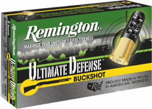 REMINGTON ULTIMATE DEFENSE - 12GA 2.75" 00 BUCK 5RD 20BX/CS