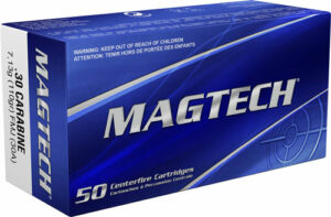 MAGTECH 30 CARBINE 110GR FMJ - 50RD 20BX/CS