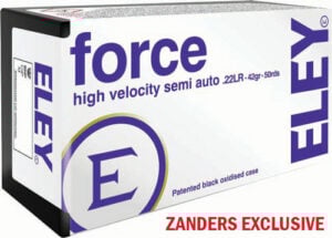 Eley Force .22LR ammunition box, high velocity