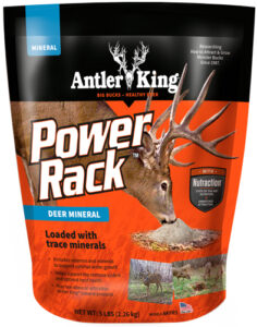 Antler King deer mineral supplement Power Rack packaging