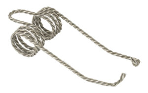 Stainless steel twisted pair decorative wire