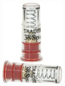 Dummy .38 Special training rounds with springs