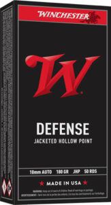 Winchester 10mm Defense Jacketed Hollow Point Ammo