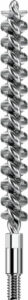 Twisted metal spiral brush for cleaning pipes