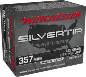 WINCHESTER SILVERTIP 357 MAG - 145GR HP 20RD 10BX/CS