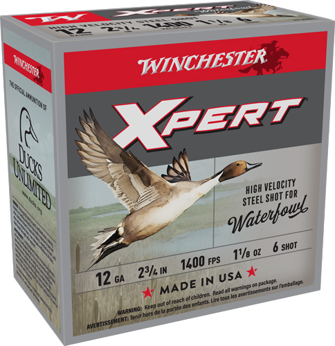 Winchester Xpert waterfowl ammunition box.