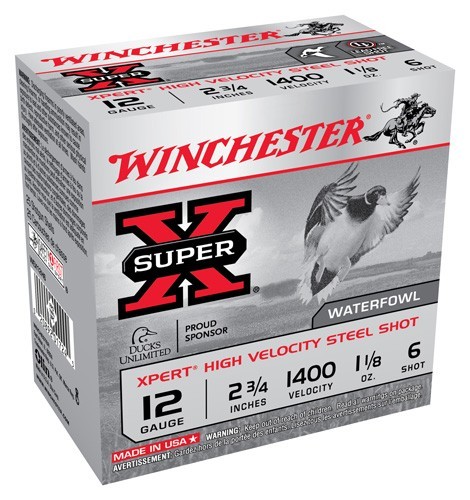 Winchester Super-X Waterfowl ammunition box