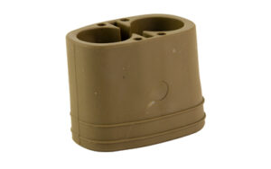 Brown plastic dual-connector adapter plug