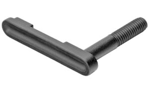 Black metal threaded T-handle bolt