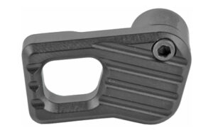 Black metal lever with hex screw attachment