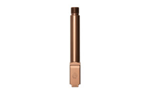 Bronze threaded barrel for firearm.