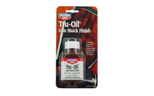 Tru-Oil Gun Stock Finish bottle, packaging visible.