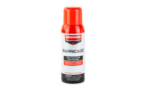 Spray can of Birchwood Barricade rust protection
